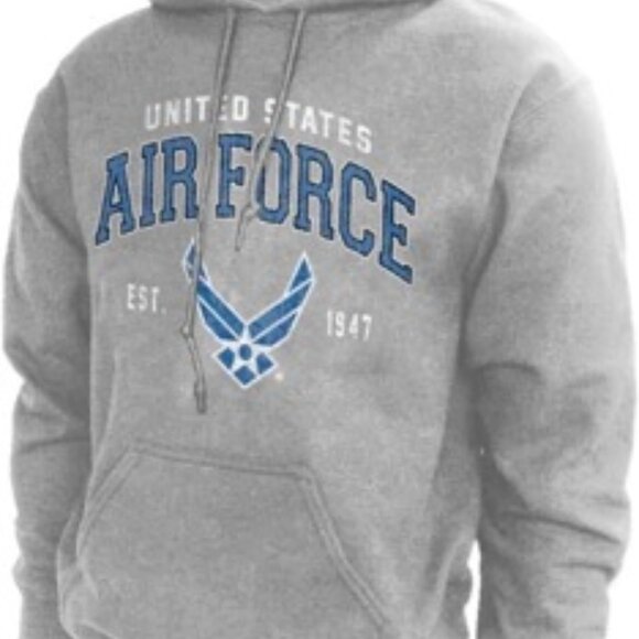 Joe Blow's T's Other - Joe Blow's T's U.S. Air Force Men's Hoodie Sweatshirt Vintage Logo
